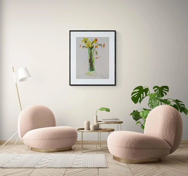 Le ultime giunchiglie - Original Italian Floral - Fondazione Gottarelli Italian Art