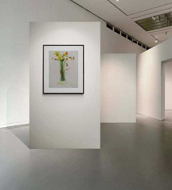 Le ultime giunchiglie - Original Italian Floral - Fondazione Gottarelli Italian Art