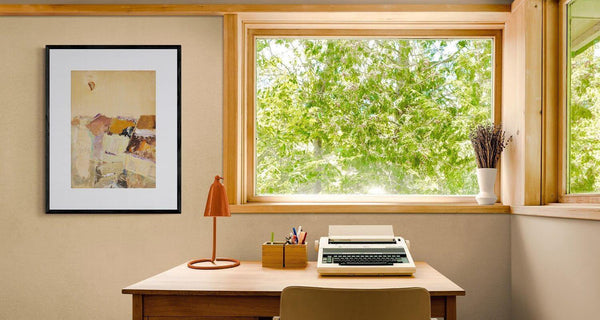 Luna a ponente - Original Italian Collage - Fondazione Gottarelli Italian Art