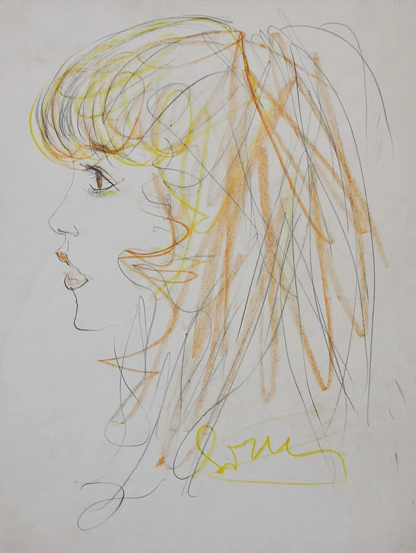 Meraviglia - Original Italian Art Portrait - Fondazione Gottarelli Italian Art