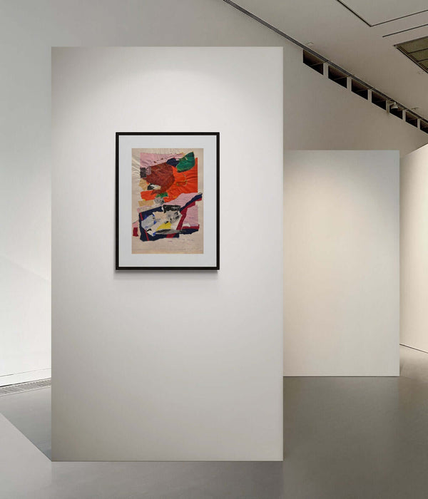 Nel luogo e nel tempo - Original Italian Collage - Fondazione Gottarelli Italian Art