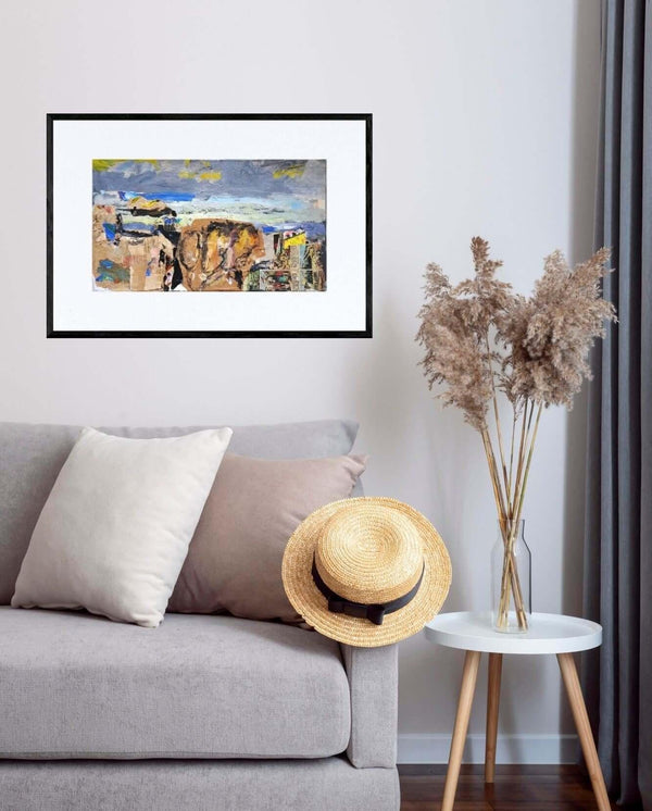 Paesaggio a collage - Original Italian Collage - Fondazione Gottarelli Italian Art