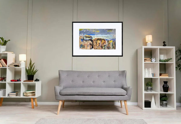 Paesaggio a collage - Original Italian Collage - Fondazione Gottarelli Italian Art