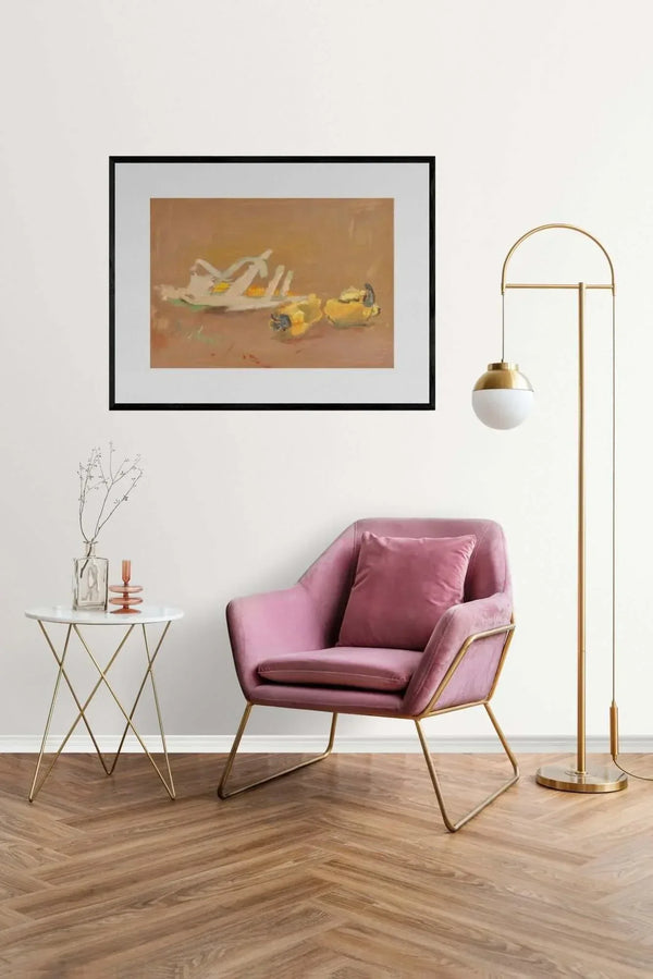 Pannocchia e peperoni - Original Italian Still Life - Fondazione Gottarelli Italian Art