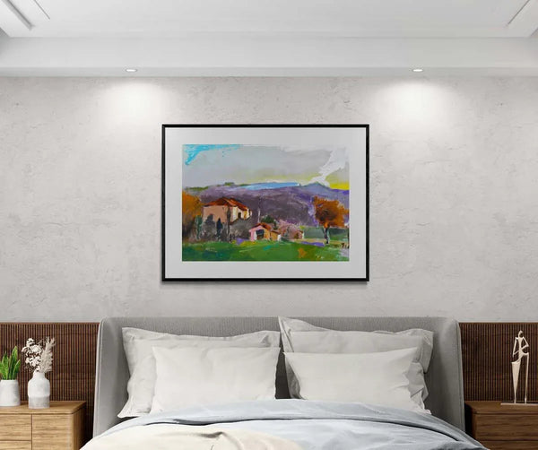 Per riposare e sognare - Original Italian Painting - Fondazione Gottarelli Italian Art