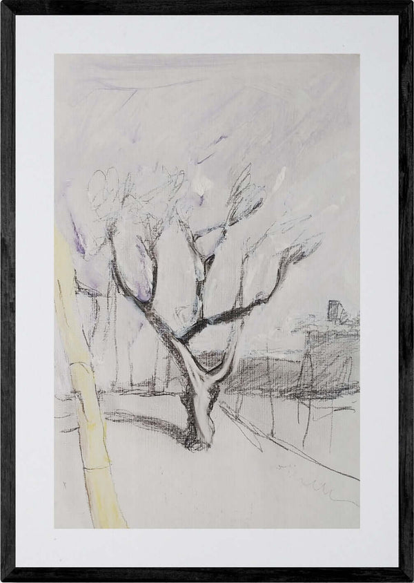 Più che un disegno - Opera d'arte originale acrilico e matita su cartone telato di Tonino Gottarelli, 20x30 cm (7,8x11,8 in)