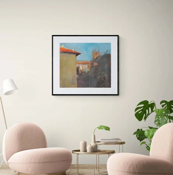 Poesia delle case - Original Italian Landscape - Fondazione Gottarelli Italian Art