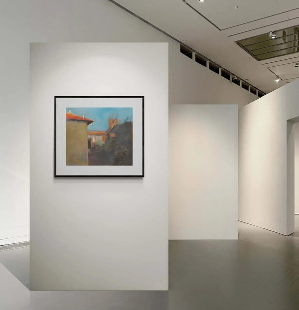 Poesia delle case - Original Italian Landscape - Fondazione Gottarelli Italian Art