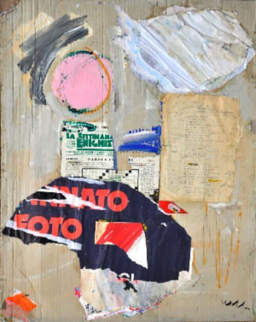 Punto di vista - Original Italian Collage - Fondazione Gottarelli Italian Art