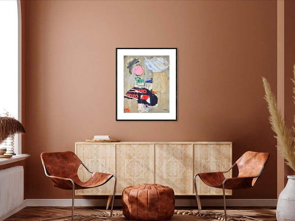 Punto di vista - Original Italian Collage - Fondazione Gottarelli Italian Art