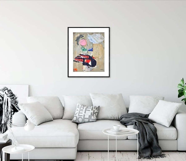 Punto di vista - Original Italian Collage - Fondazione Gottarelli Italian Art