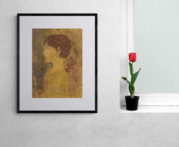 Puro e semplice volto - Original Portrait Art - Fondazione Gottarelli Italian Art