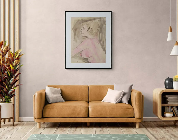 Realtà in poesia - Original Italian Female Portrait - Fondazione Gottarelli Italian Art