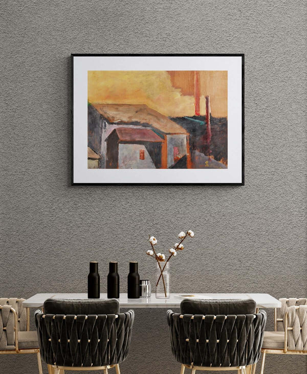 Rigore geometrico - Original Italian Painting - Fondazione Gottarelli Italian Art