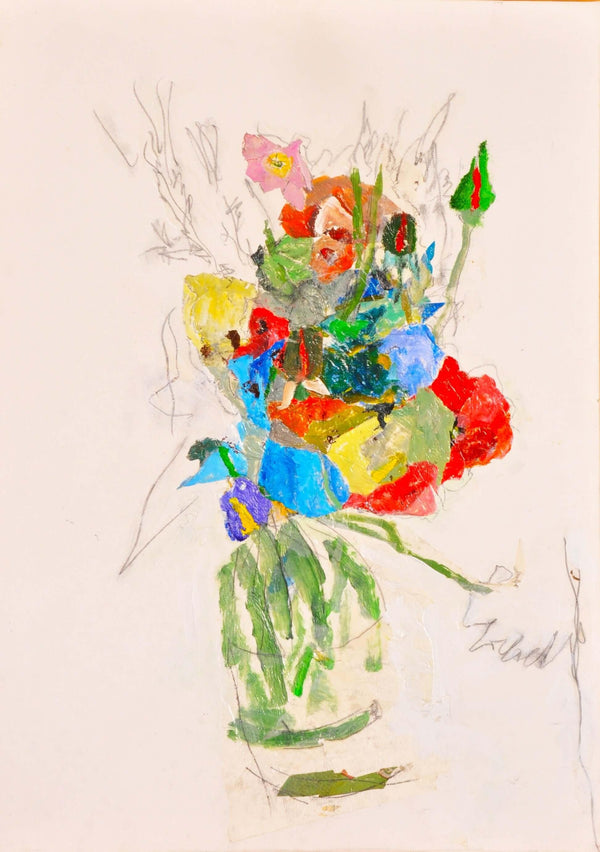 Un abbraccio di fiori - Original Italian Art - Fondazione Gottarelli Italian Art