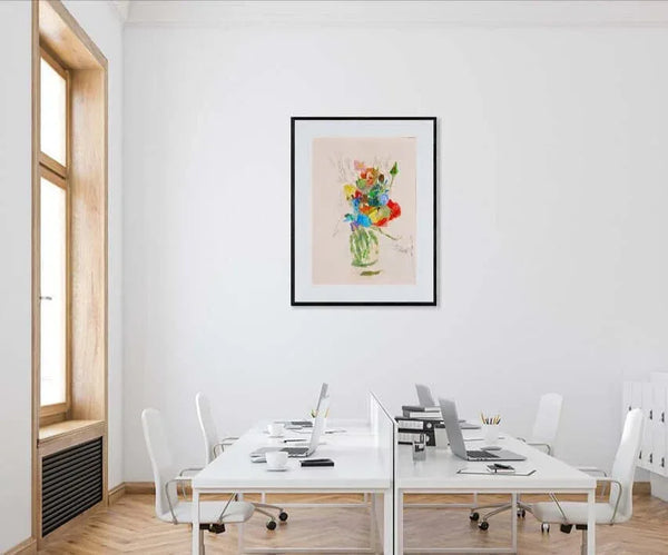 Un abbraccio di fiori - Original Italian Art - Fondazione Gottarelli Italian Art