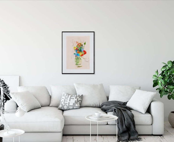 Un abbraccio di fiori - Original Italian Art - Fondazione Gottarelli Italian Art