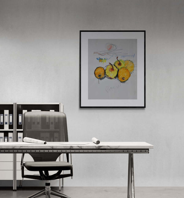 Un paese irreale - Esempio dell'opera d'arte italiana contemporanea nell'ufficio.