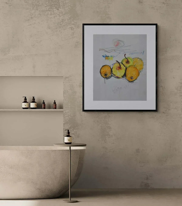 Un paese irreale - Original Italian Drawing - Fondazione Gottarelli Italian Art