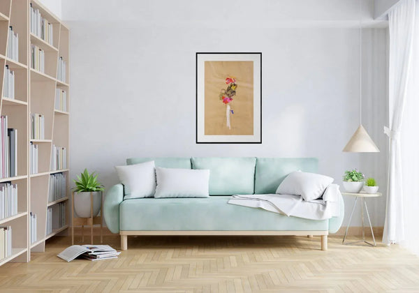 Vaso tutto bianco - Original Italian Floral Painting - Fondazione Gottarelli Italian Art