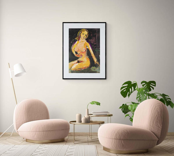 Vestita di poesia - Original Poetic Portrait - Fondazione Gottarelli Italian Art