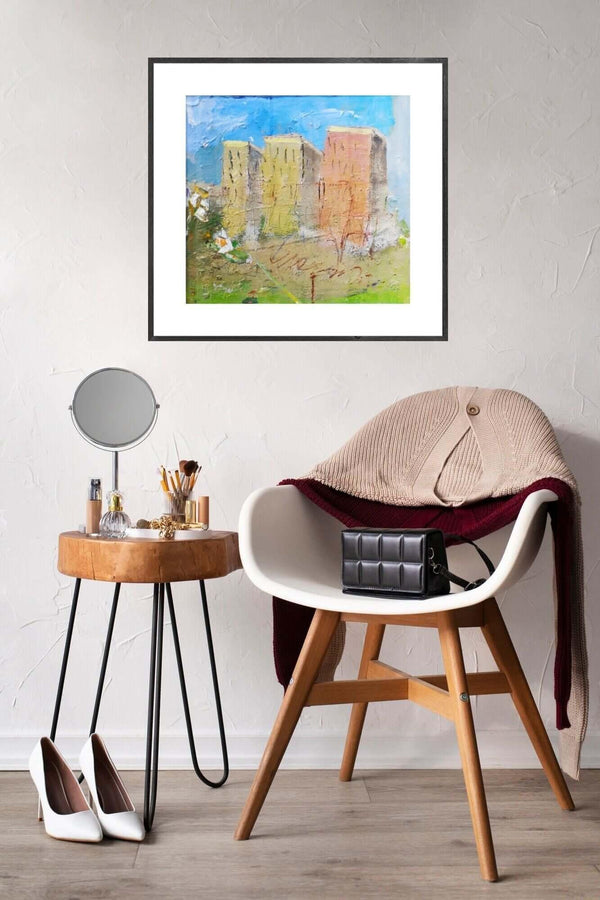 Vicino al cielo - Original Italian Landscape - Fondazione Gottarelli Italian Art