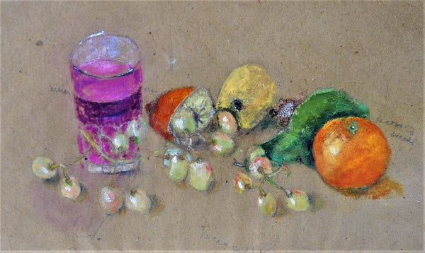 Vino rosso rubino - Original Italian Still Life - Fondazione Gottarelli Italian Art