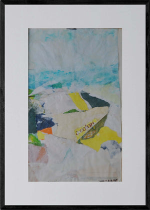 A colori - Opera d'arte originale  collage su cartone Tonino Gottarelli, 21x14 cm (8,2x5,5 in)