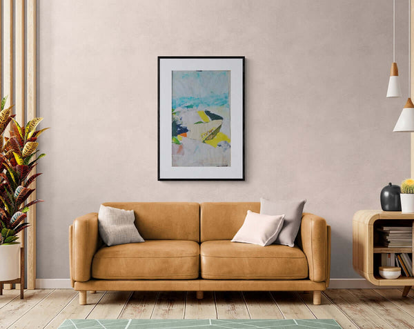 A colori - Opera d'arte ambientata in casa per ispirare l'arredamento