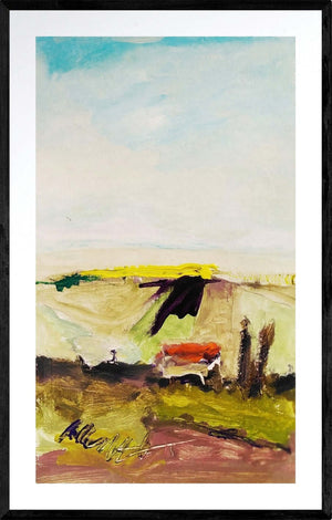 Cielo limpido - Opera d'arte acrilico su tela di Tonino Gottarelli, 50x30 cm (19,6x11,8 in)
