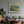 Due presenze nel paesaggio - Opera d'arte ambientata in casa per ispirare l'arredamento.