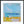 Il mare è una linea - Collage su cartonicino di Tonino Gottarelli, paesaggio marino minimalista 16x16 cm