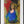 Il rosa della sciarpa - Opera d'arte originale acrilico e collage su carta gialla Tonino Gottarelli, 55x37cm (21,6x14,5 in)