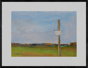 Il silenzio -  Opera d'arte acrilico su tela di Tonino Gottarelli, 40x50 cm