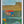 Il tetto rosso - Opera d'arte  acrilico e collage su carta velina incollata su tela di juta di Tonino Gottarelli, 26x16 cm (10,2x6,2 in)
