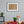 L'intero e la metà - Vista del quadro in contesto abitativo per idee di arredamento.