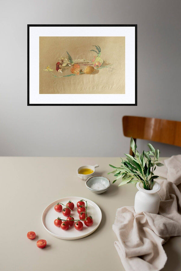 La giunchiglia - Disegno che mostra un assortimento di natura morta e fiore per un arrendamento elegante.