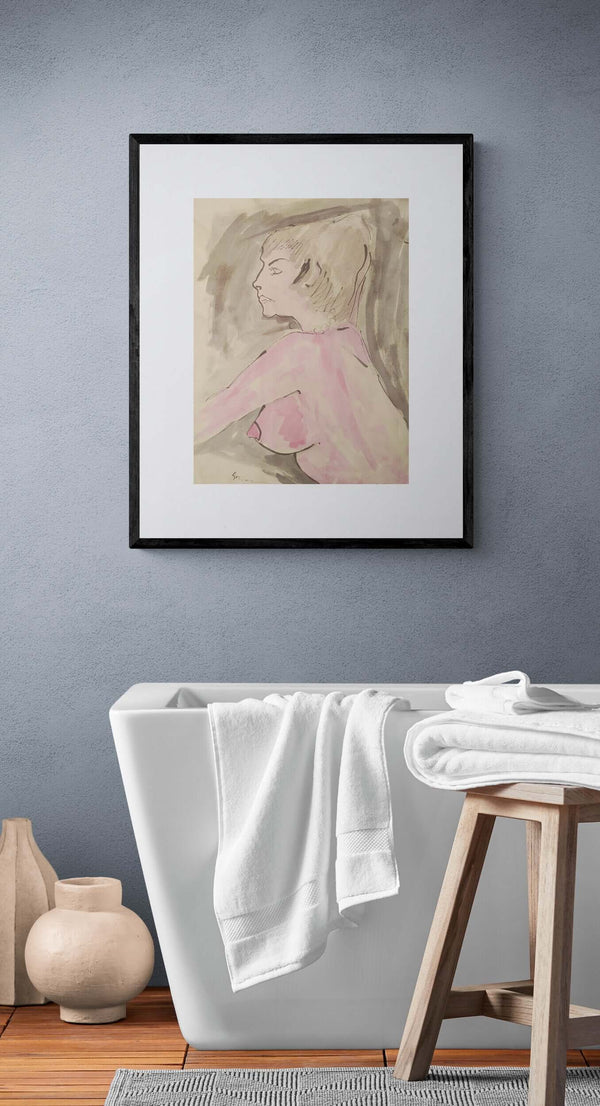 Realtà in poesia - Opera d'arte ambientata in casa per ispirare l'arredamento.