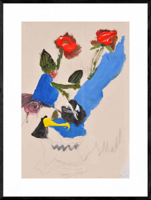 Senza tempo - Opera d'arte originale acrilico su tela di Tonino Gottarelli, 50x35 cm (19,7x13,7 in)