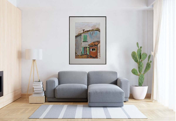 Soltanto nostalgia - Opera d'arte ambientata in casa per ispirare l'arredamento